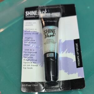 Maybelline Shine Shot Prismatic Lip Topcoat - Black and Silver